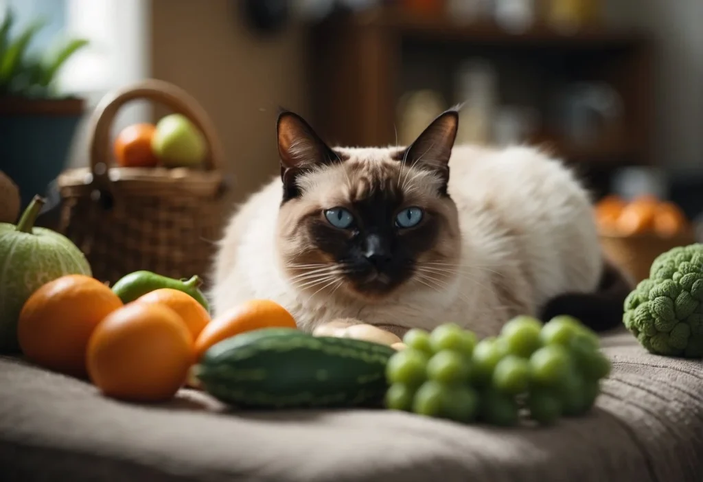 A Siamese cat lounges on a cozy bed surrounded by healthy food and toys, with a veterinarian checking its vital signs

What Cat Breed Lives The Longest? Top 10 Longest-Lived Cats