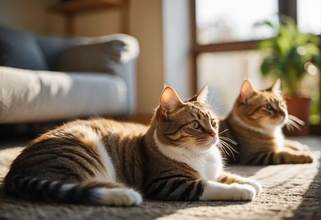 A scene of a variety of cat breeds lounging and playing in a sunny room, with a focus on a senior cat breed known for its longevity

What Cat Breed Lives The Longest? Top 10 Longest-Lived Cats