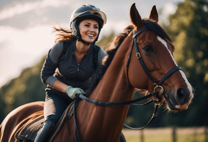 Horseback Riding During Pregnancy: Is It Safe? A Guide for Equestrians 
equestrian and pregnancy
pregnant horseback riding safety
riding a horse while pregnant