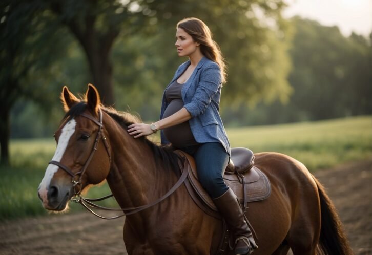 Horseback Riding During Pregnancy: Is It Safe? A Guide for Equestrians 
equestrian and pregnancy
pregnant horseback riding safety
riding a horse while pregnant